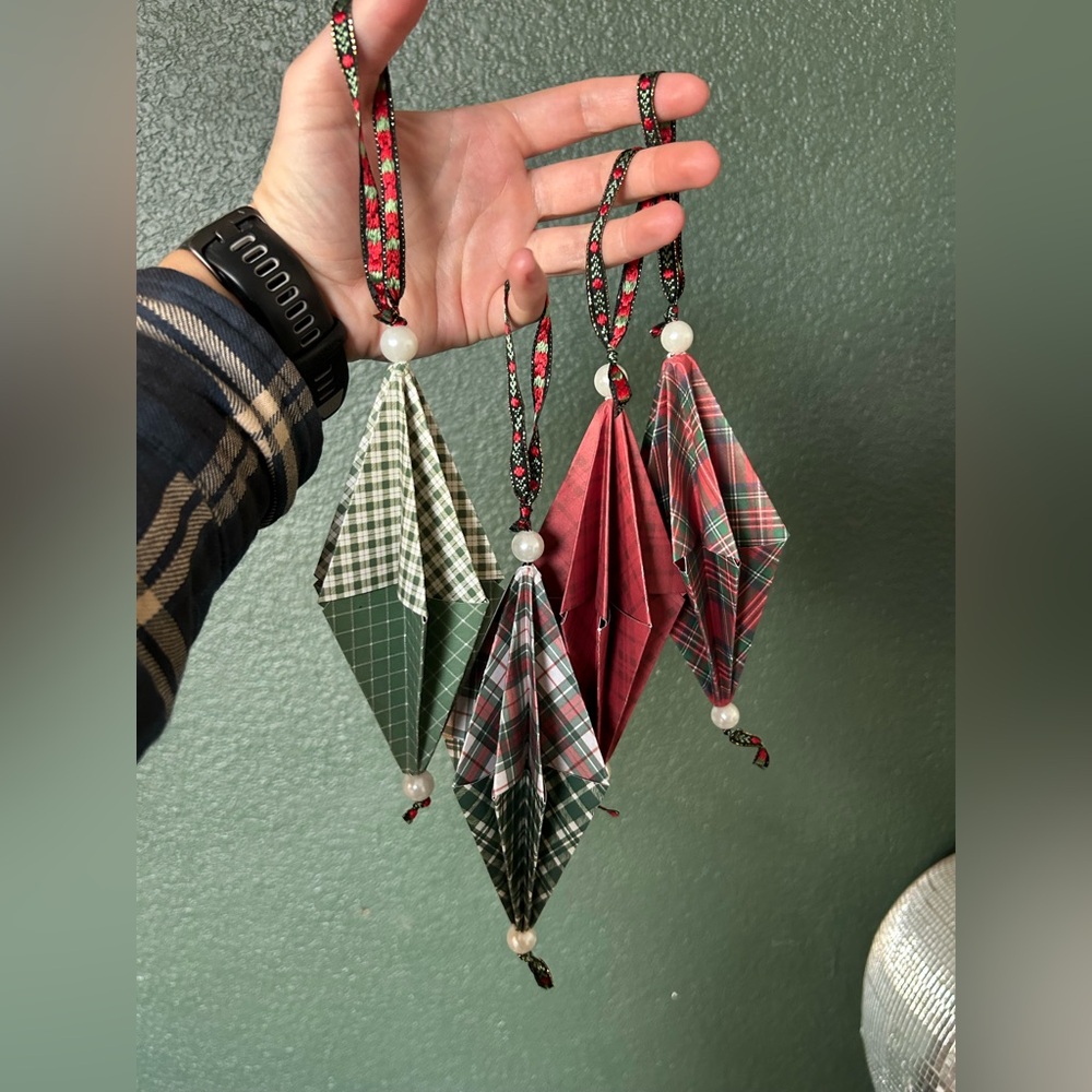 Handmade paper ornaments